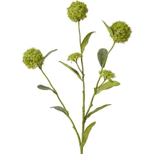 E Style Alyssum Spray Realistic Artificial Flower Plastic Green 17x12x66cm