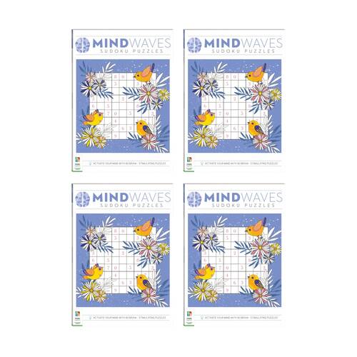 4PK Hinkler Mindwaves Puzzle Book Sudoku 80 Puzzles Stress Relief