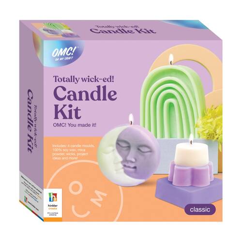 Hinkler OMC Totally Wicked Candle Kit Making Soy Wax Craft