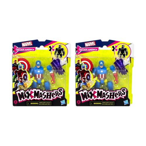 2PK Mixmashers Basic Action Figure Kids Play Toy Avengers Assorted