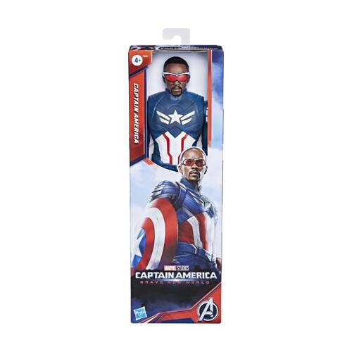 Captain America Titan Hero Kids Action Figure Play Toy 4y+ Brave New World Movie