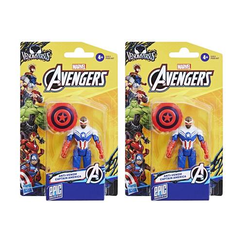 2PK Avengers Evergreen Kids Play Toy Action Figure 4 Inch Assorted