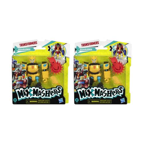 2PK Mixmashers Basic Action Figure Kids Play Toy Transformers Assorted
