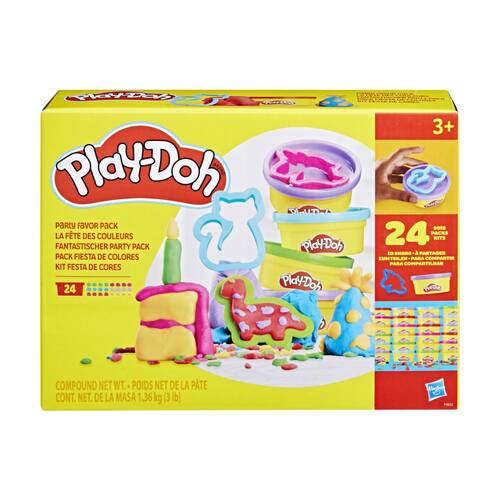 Playdoh Party Favour Modeling Compound Kids Pretend Play Toy Set Multicolour