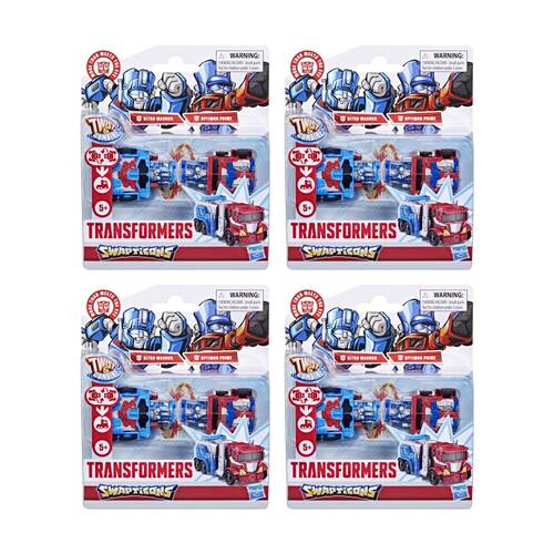 4PK Transformers Swapticons Action Figure Kids Play Toy 5y+ Assorted
