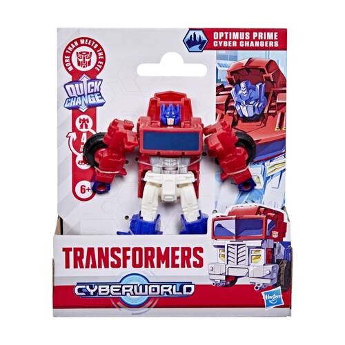 Transformers Cyberworld Cyber Changers Kids Figure Play Toy 6y+ Assorted