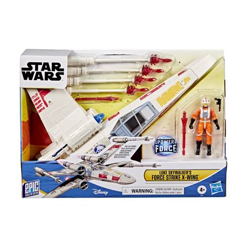 Star Wars Epic Force Strike X Wing Kids Action Figure Play Toy 4y+