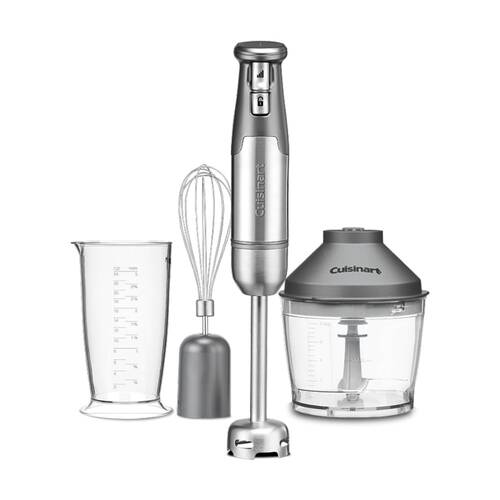 Cuisinart VersaMix 800W Electric Hand Blender W/ Storage Case - Stainless Steel