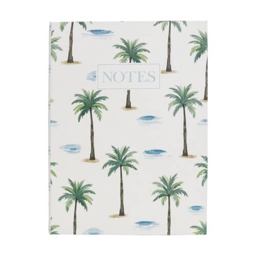 LVD Textured Cover Notebook Journal W/ Large Palms 29x21.5x2cm