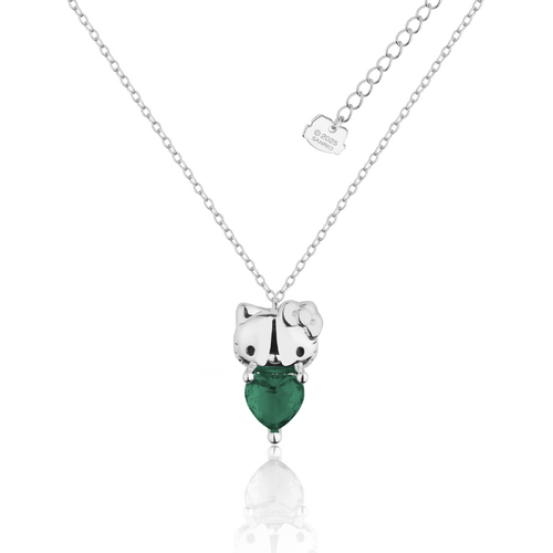 Couture Kingdom Hello Kitty May Necklace Silver White Gold Plated 5y+
