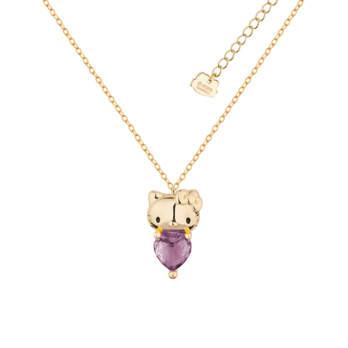 Couture Kingdom Hello Kitty June Necklace Gold Plated Brass 5y+
