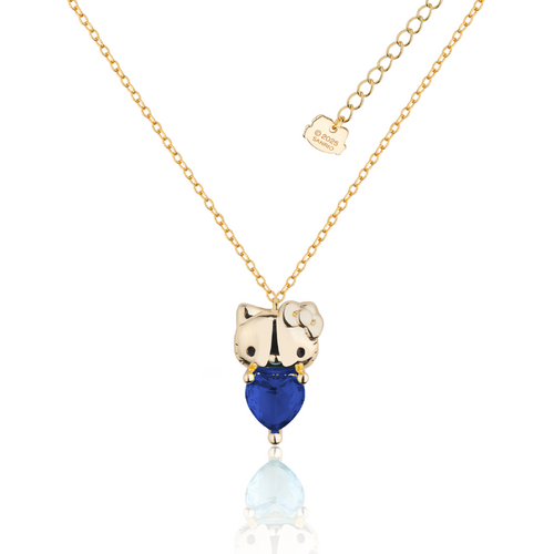 Couture Kingdom Hello Kitty September Necklace Gold Plated Brass 5y+