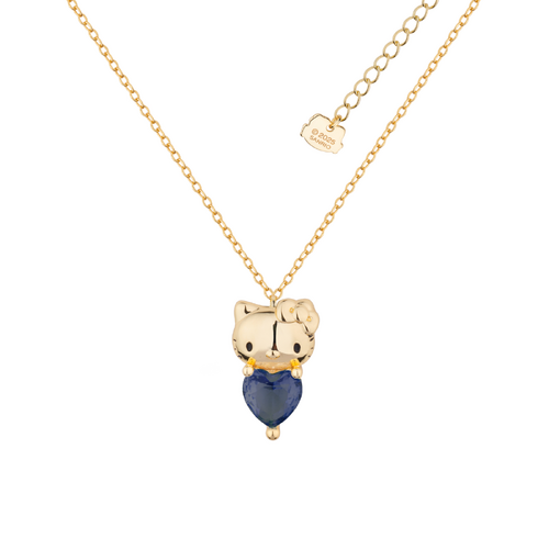 Couture Kingdom Hello Kitty December Necklace Gold Plated Brass 5y+