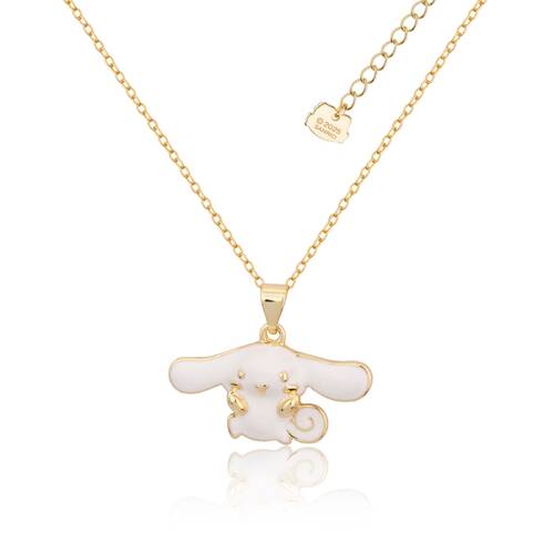 Couture Kingdom Cinnamoroll Enamel Necklace Gold Plated Brass 5y+