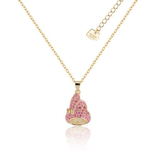 Couture Kingdom My Melody Crystal Necklace Gold Plated Brass 5y+