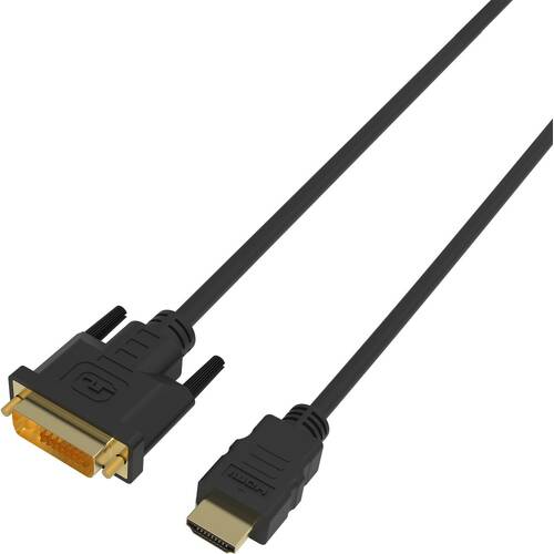 Comsol HDMI Male-DVI-D Male Computer Cable Accessory 2 Metres Black