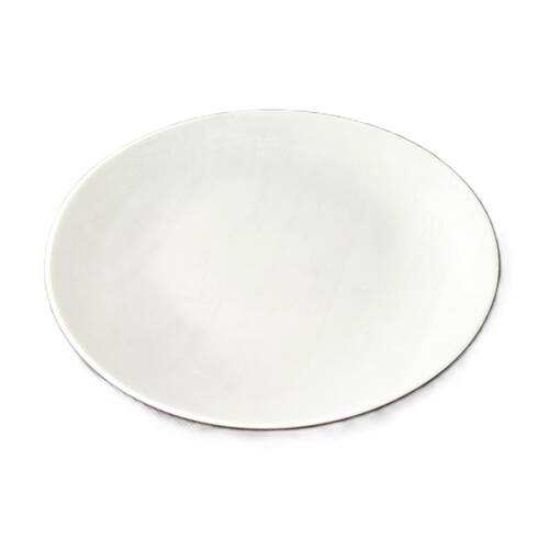 12x 10pc Partyware Deluxe Reusable Dinner Plates Set 230mm White