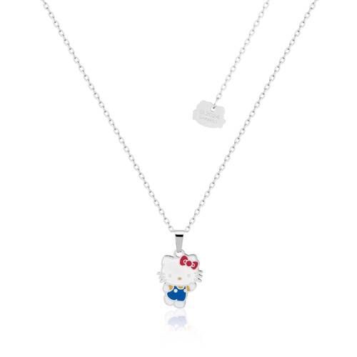 Couture Kingdom Hello Kitty Full Body Necklace Silver Stainless Steel 5y+