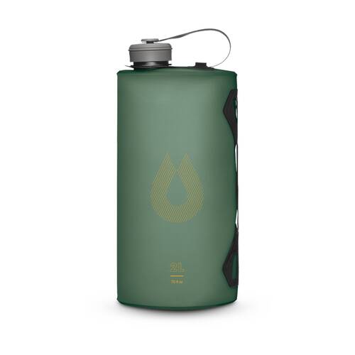 Hydrapak Seeker Water Storage Drinking Bottle Bag 2L Sage Green