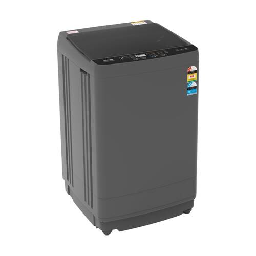 Heller Washing Machine 8kg Top Loader Child Lock Spin Speed 720 RPM Grey