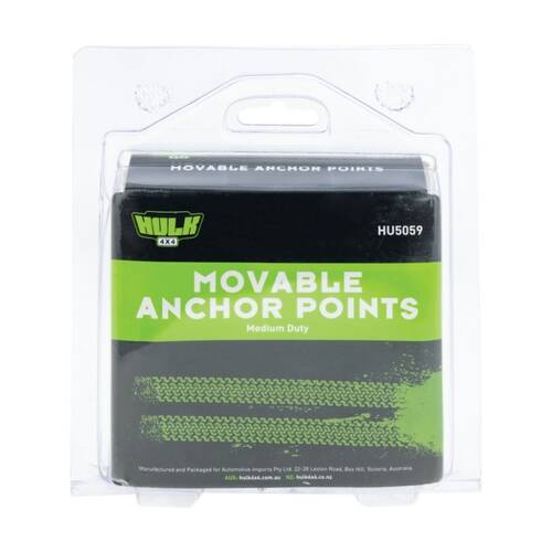 Hulk 2pc 4X4 Large Ute Tray Truck Canopy Mounting Clamps Set