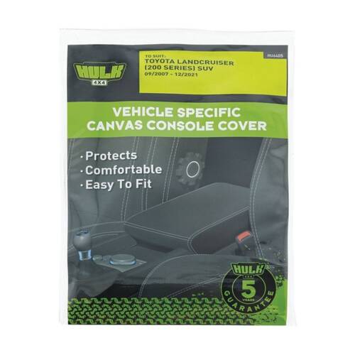 Hulk 4X4 Canvas Console Cover Suits Toyota Landcruiser 200 Series