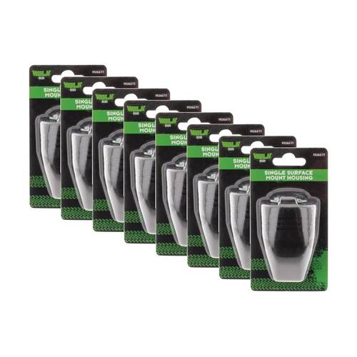 8PK Hulk 4X4 Single Surface Mount Housing 55x50mm With 41mm Hole Centre