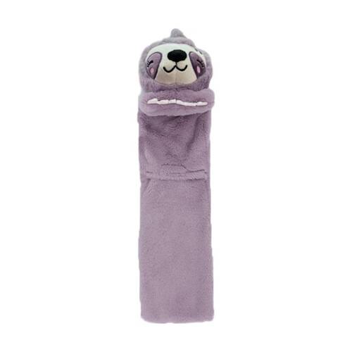 Toasty Hugs Sadie Sloth Neck Wrap Heatable Coolable Microwave Plush