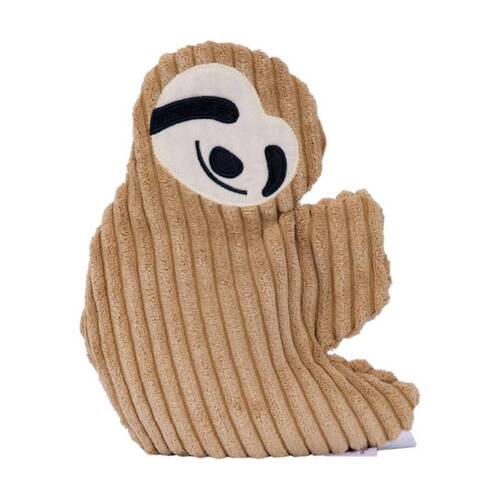 Toasty Hugs Sunny Sloth Flat Plush Heatable Coolable Microwave Safe