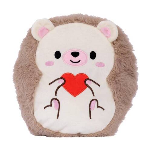 Toasty Hugs Hemmy Hedgehog Flat Plush Heatable Coolable Microwave Safe