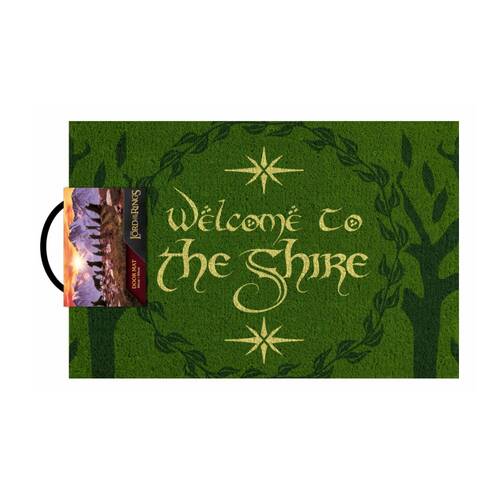 Lord Of The Rings Welcome to Shire 100% Cior Home Doormat 60x40cm