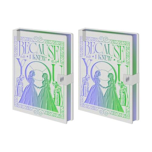 2PK Wicked 2 Because I Knew Premium Notebook W/ Inner Compartment A5 21x16cm