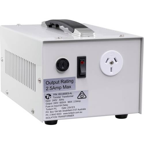 Tortech 600Va Isolation Transformer Mains Electrostatic Screen Power Supply