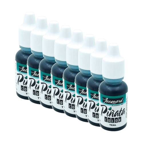 8PK Jacquard Pinata Colours 14ml Acrylic Paint Art/Craft - Teal
