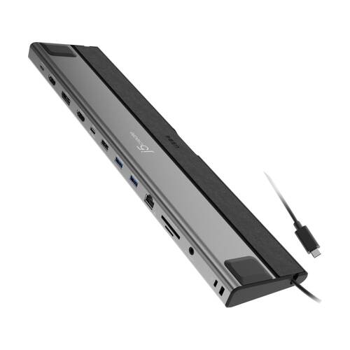 J5Create 12 Port USB-4 4K High Performance Triple Display Docking Station