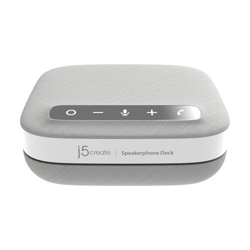 J5Create USB-C HDMI 4K Audio Speakerphone Dock W/ Speaker Microphone & Charger