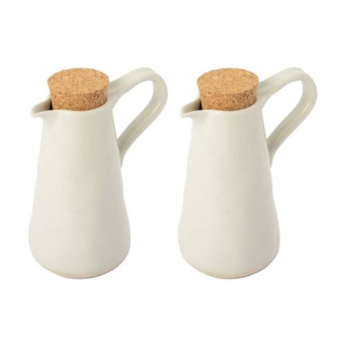 2PK Jamie Oliver Big Love Delightful Stoneware Oil & Vinegar Drizzler 450mL