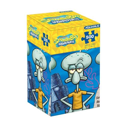 Aquarius SpongeBob Squidward Tentacles 500 Piece Jigsaw Puzzle 35x48cm