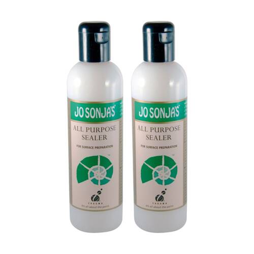 2PK Jo Sonja Medium 250ml All Purpose Sealer Acrylic Paint Art/Craft - Clear