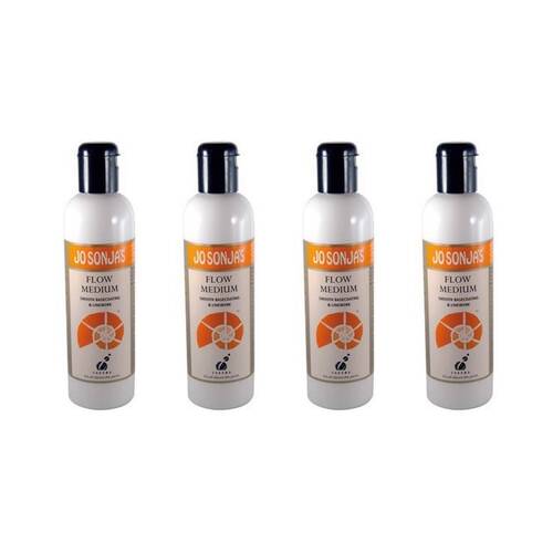4PK Jo Sonja Medium 250ml Flow Acrylic Paint Art/Craft - Gloss