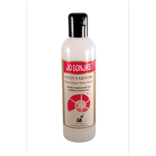 Jo Sonja Polyurethane Varnish Satin 250ml Acrylic Paint Art/Craft -