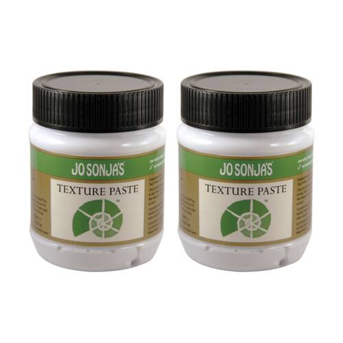 2PK Jo Sonja Medium 250ml Texture Paste Acrylic Paint Art/Craft - Clear