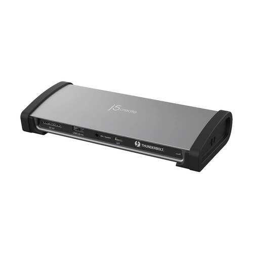 J5Create 11 Port 8K Thunderbolt High Resolution Slim Docking Station