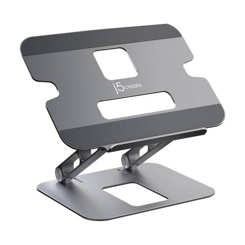 J5Create Multi-Angle Durable Nonslip Laptop Stand Aluminium Grey 16in