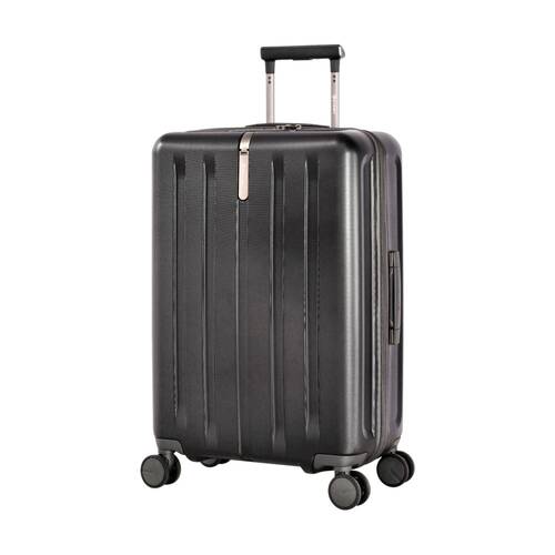 Eminent Kapstadt Hard Case Spinner Suitcase Travel Luggage Bag Black 66cm