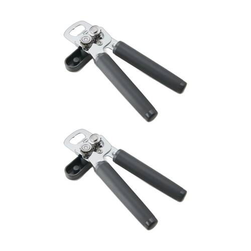 2PK KitchenAid Multi-Purpose Kitchen Tool Tin Opener Charcoal Grey 21x8.8x3.8cm