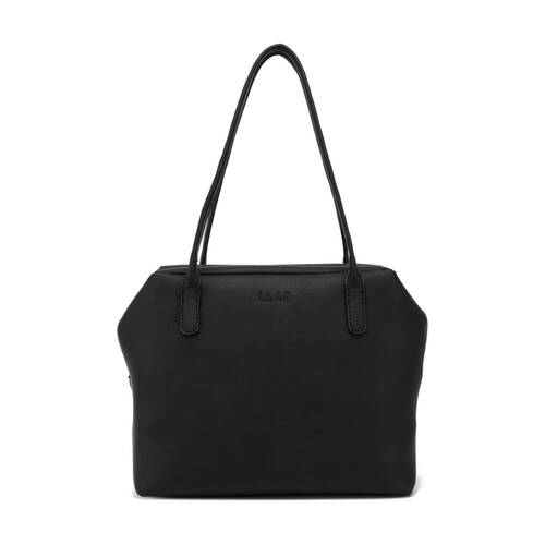 Kate Hill Women's Peyton Pebble Vegan Leather Zip Closure Tote Bag