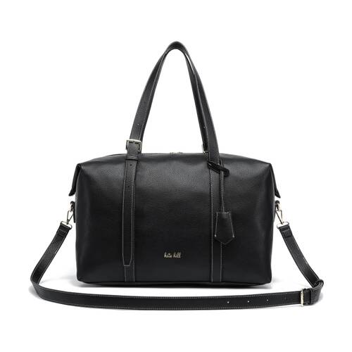 Kate Hill Women's Penny Pebble Vegan Leather Overnight/Travel Bag