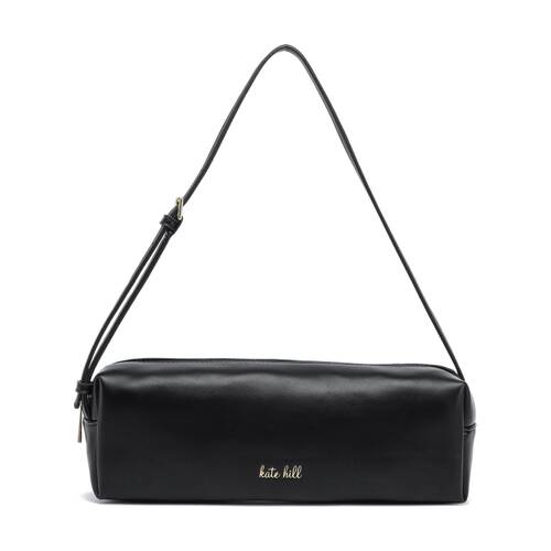 Kate Hill Women's Dani East West Vegan Leather Zip Shoulder Bag