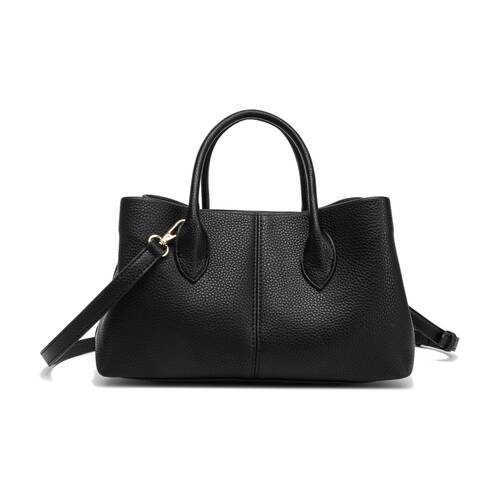 Kate Hill Women's Perri Pebble Vegan Leather Grab Dual Handle Bag